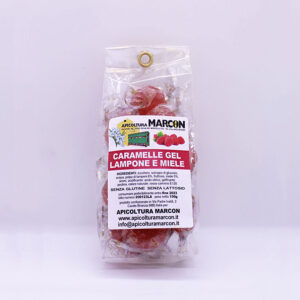 Caramelle gel lampone e miele Apicoltura Marcon