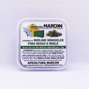 Mieline minigeleè pino mugo miele Apicoltura Marcon