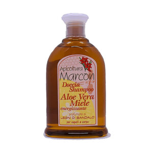Doccia shampoo sandalo miele Apicoltura Marcon