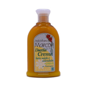 Doccia crema latte miele calendula Apicoltura Marcon